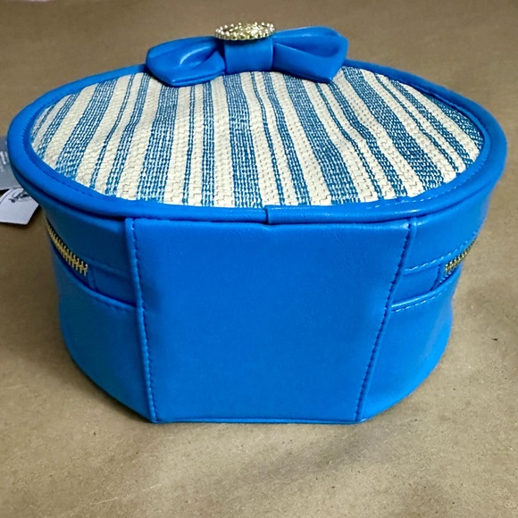 NWT Disney Parks Main Street USA The Dapper Dans Blue Crossbody Handbag - Picture 4 of 7